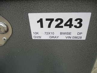 2022 BWISE 72x10  Dump DTR610LP-10-D