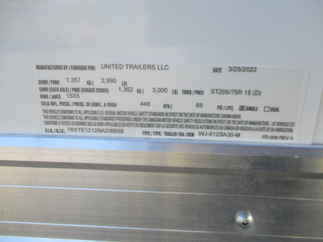 2022 United 6x12  Enclosed Cargo WJ-612SA30-M