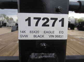 2022 Eagle 83x20  Equipment 7X20FTA70-14000