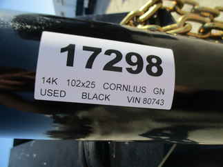 2022 Cornelius Mfg Inc 102x25  Gooseneck Corn Pro 20+5 7k