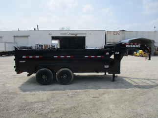 2022 PJ Trailer 83x14 DM Gooseneck Dump DMR1472BSSK-SW03