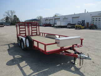 2018 PJ Trailer 83x16 UL Utility ULA1632ESQRVX-PR05