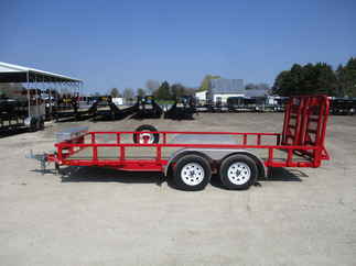 2018 PJ Trailer 83x16 UL Utility ULA1632ESQRVX-PR05