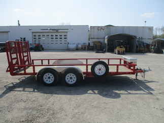 2018 PJ Trailer 83x16 UL Utility ULA1632ESQRVX-PR05
