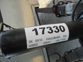 2004 Haulmark 6x10  Enclosed Cargo Transport DLX