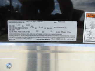 2022 United 8.5x23  Enclosed Car Hauler CLAV-8.523TA52-M