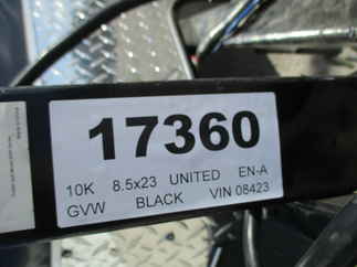 2022 United 8.5x23  Enclosed Car Hauler CLAV-8.523TA52-M