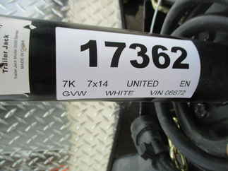 2022 United 7x14  Enclosed Cargo WJ-714TA35-8.5-M