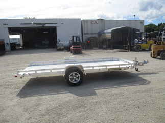 2023 Aluma 78x14  Aluminum Single Axle Utility 7814TILT-S-TR