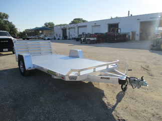 2023 Aluma 82x14  Aluminum Single Axle Utility 8214H-S-EL-BT-RTD