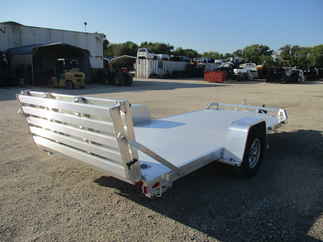 2023 Aluma 82x14  Aluminum Single Axle Utility 8214H-S-EL-BT-RTD