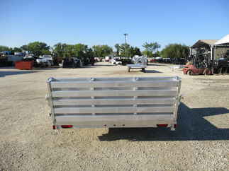 2023 Aluma 82x14  Aluminum Single Axle Utility 8214H-S-EL-BT-RTD