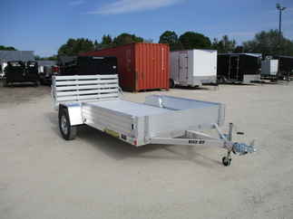 2023 Aluma 81x12  Aluminum Single Axle Utility 8112S-R-BT