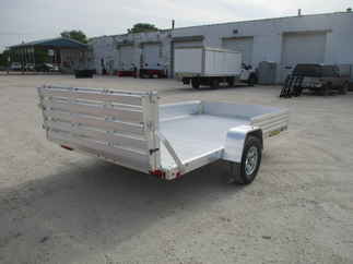 2023 Aluma 81x12  Aluminum Single Axle Utility 8112S-R-BT