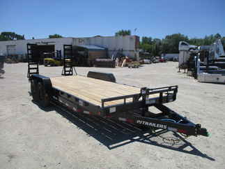 2023 PJ Trailer 83x20 CC Equipment CCJ2072BSBK