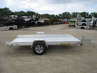 2023 Aluma 68x12  Aluminum Single Axle Utility 6812H-TILT-S