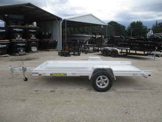 2023 Aluma 68x12  Aluminum Single Axle Utility 6812H-TILT-S