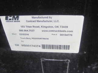 NEW CM 8.5 x 97 RD Truck Bed