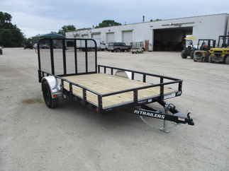 2023 PJ Trailer 83x12 U8 Single Axle Utility U821231DSBKT