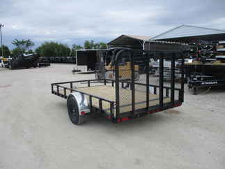 2023 PJ Trailer 83x12 U8 Single Axle Utility U821231DSBKT