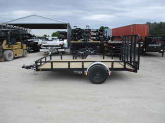 2023 PJ Trailer 83x12 U8 Single Axle Utility U821231DSBKT