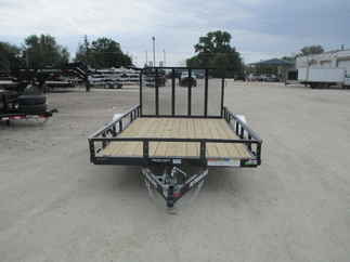 2023 PJ Trailer 83x12 U8 Single Axle Utility U821231DSBKT