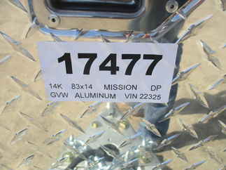2022 Mission 83x14  Dump MODP7X14