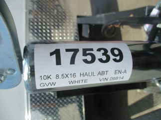 2022 Haul-About 8.5x16  Enclosed Car Hauler LPD8516TA3