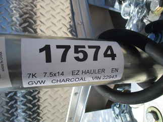 2022 EZ Hauler 7.5x14  Enclosed Cargo EZEC7.5X14-UTV