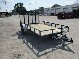 2023 PJ Trailer 83x12 U8 Single Axle Utility U821231DSBKT