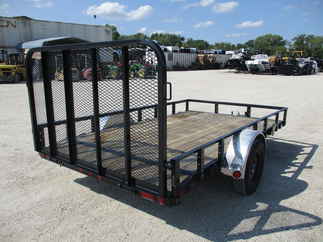 2023 PJ Trailer 83x12 U8 Single Axle Utility U821231DSBKT