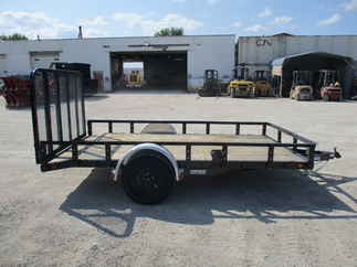 2023 PJ Trailer 83x12 U8 Single Axle Utility U821231DSBKT