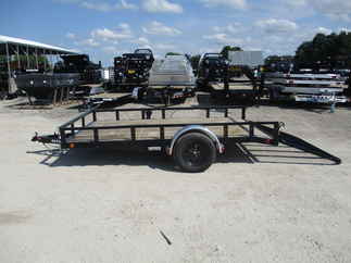 2023 PJ Trailer 83x12 U8 Single Axle Utility U821231DSBKT