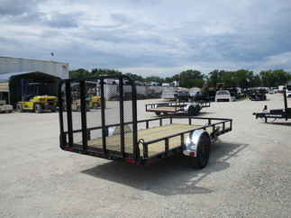 2023 PJ Trailer 77x14 U7 Single Axle Utility U721431DSFKT