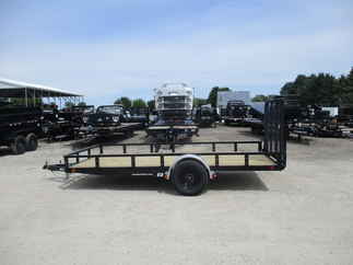 2023 PJ Trailer 77x14 U7 Single Axle Utility U721431DSFKT