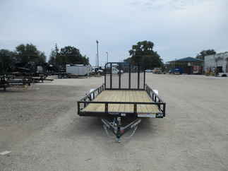 2023 PJ Trailer 77x14 U7 Single Axle Utility U721431DSFKT