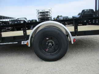 2023 PJ Trailer 77x14 U7 Single Axle Utility U721431DSFKT