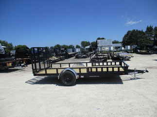 2023 PJ Trailer 77x14 U7 Single Axle Utility U721431DSGKA