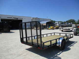 2023 PJ Trailer 77x14 U7 Single Axle Utility U721431DSGKT