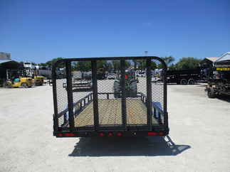 2023 PJ Trailer 77x14 U7 Single Axle Utility U721431DSGKT