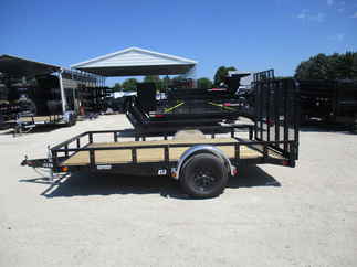 2023 PJ Trailer 83x12 U8 Single Axle Utility U821231DSBKT