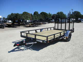 2023 PJ Trailer 83x14 U8 Single Axle Utility U821431DSFKT