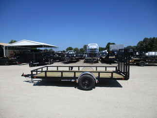 2023 PJ Trailer 83x14 U8 Single Axle Utility U821431DSFKT