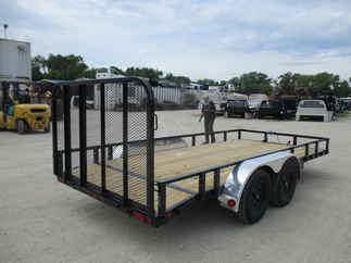 2023 PJ Trailer 83x16 UL Utility UL21632ESBK