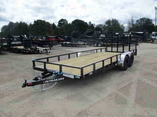 2023 PJ Trailer 83x20 UL Utility UL22032ESBK