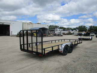2023 PJ Trailer 83x20 UL Utility UL22032ESBK