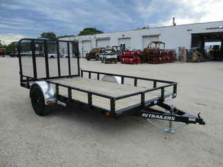 2023 PJ Trailer 83x12 U8 Single Axle Utility U821231DSGK