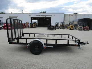 2023 PJ Trailer 83x12 U8 Single Axle Utility U821231DSGK