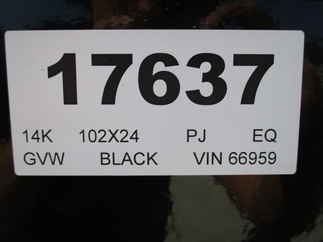 2023 PJ Trailer 102x24 B6 Equipment B6J2472BSLKQ