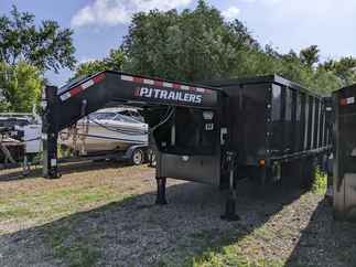2023 PJ Trailer 96x20 DD Gooseneck Dump DDQ20J2GSB01CE-JA06